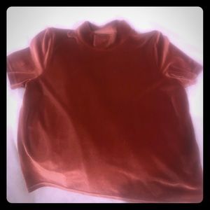 Madewell velvet top